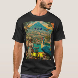 GUATEMALA, IZABAL Retro poster T Shirt