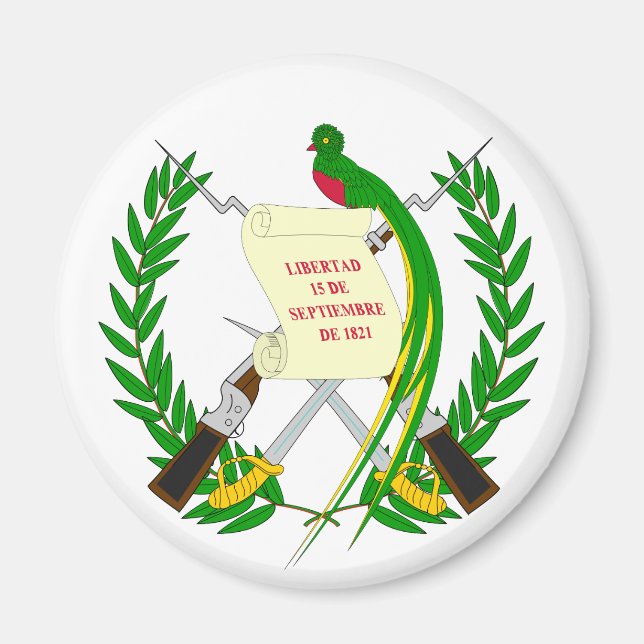 Guatemala Jackar Arm Magnet (Framsidan)