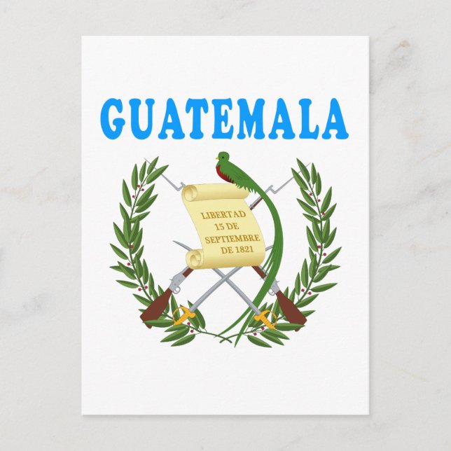 Guatemala Jackar Armar Vykort (Framsida)