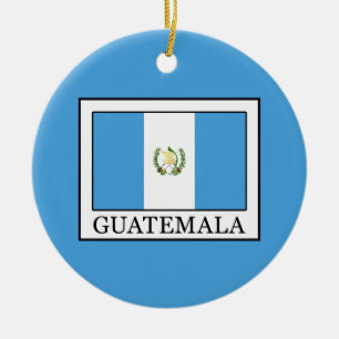 Guatemala Julgransprydnad Keramik