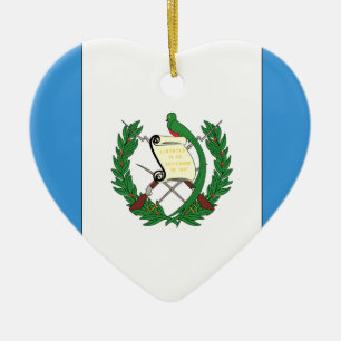 Guatemala Julgransprydnad Keramik
