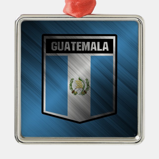 Guatemala Julgransprydnad Metall (Framsidan)