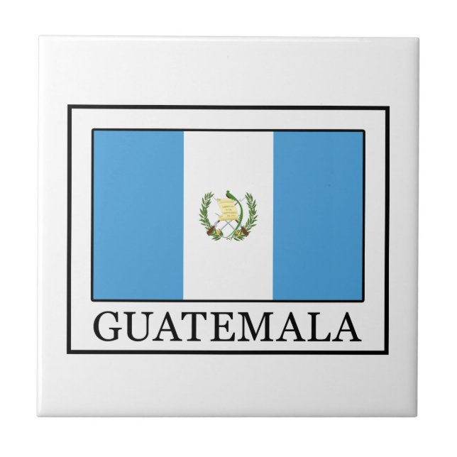 Guatemala Kakelplatta (Framsidan)
