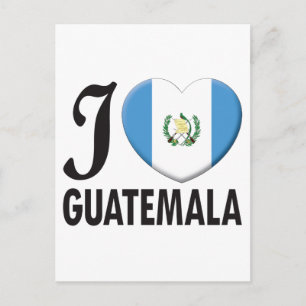 Guatemala Kärlek Vykort
