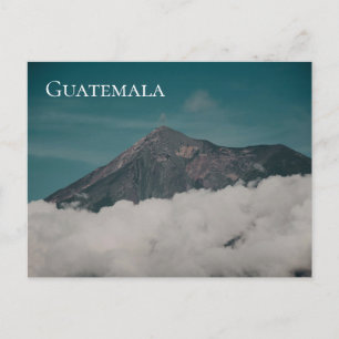 Guatemala Landskap Vulkan och berg  Vykort