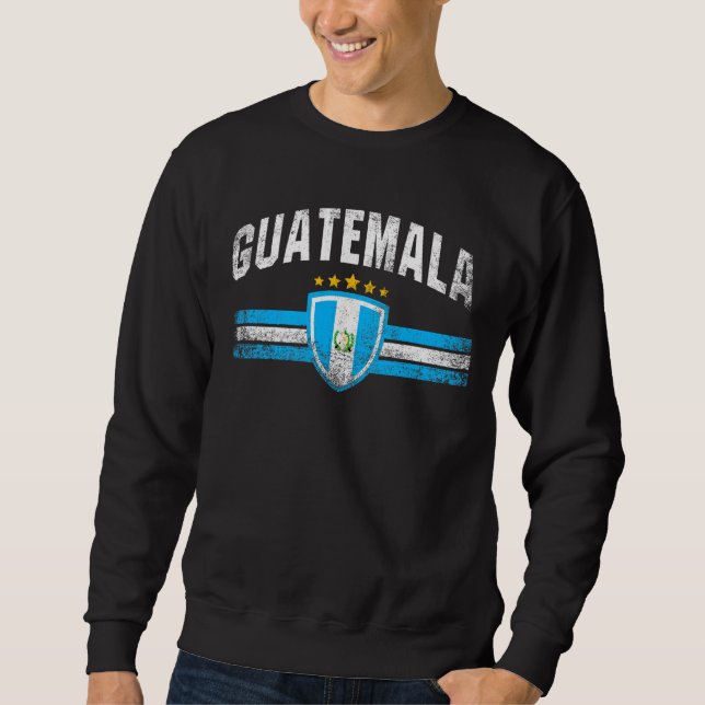 Guatemala Lång Ärmad Tröja (Framsida)