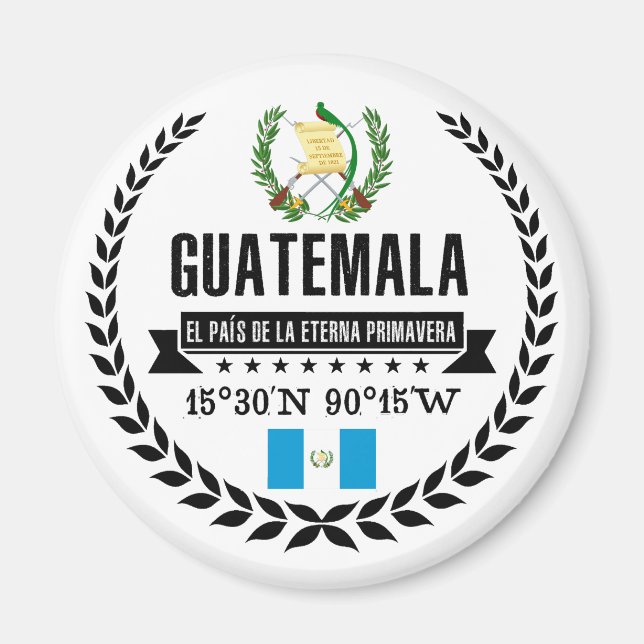 Guatemala Magnet (Framsidan)