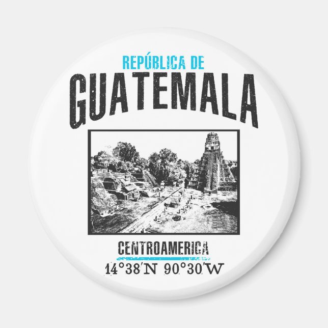 Guatemala Magnet (Framsidan)