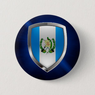 Guatemala Mettalic Emblem Knapp