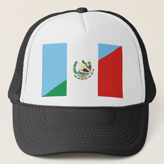 guatemala mexico halv flagga keps (Framsida)