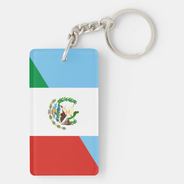 guatemala mexico halvt flaggasymbol (Baksidan)