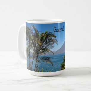 Guatemala, naturens vackra landskap kaffemugg