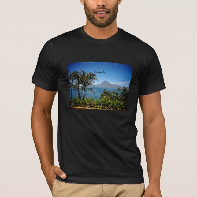 Guatemala, naturens vackra landskap t shirt (Framsida)
