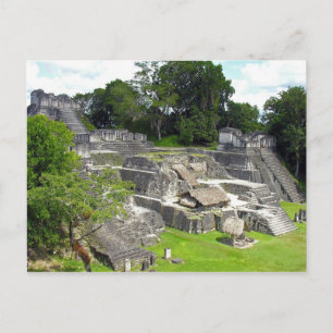 Guatemala - Nordakropolis - Temple II Vykort