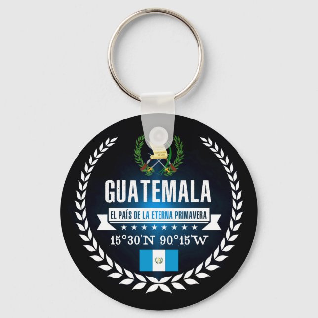 Guatemala Nyckelring (Framsida)