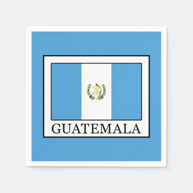Guatemala Pappersservett (Framsidan)