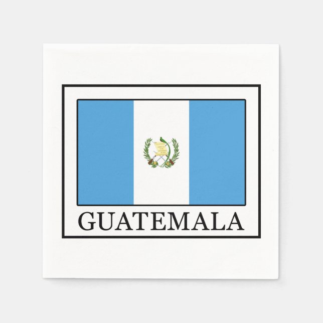 Guatemala Pappersservett (Framsidan)