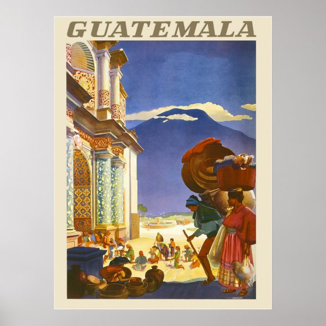 Guatemala Poster (Framsidan)