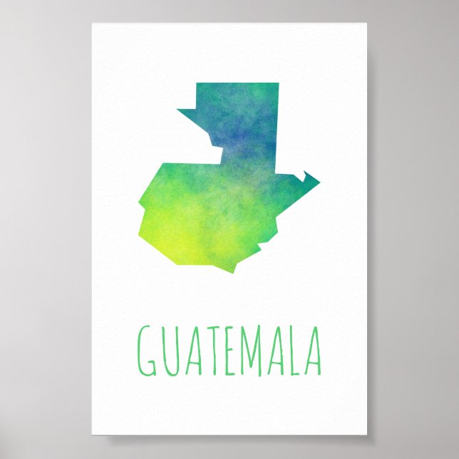 Guatemala Poster (Framsidan)