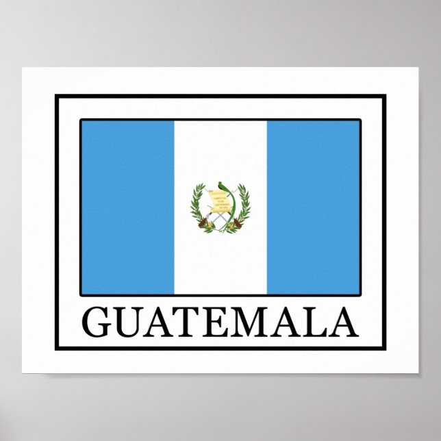 Guatemala Poster (Framsidan)