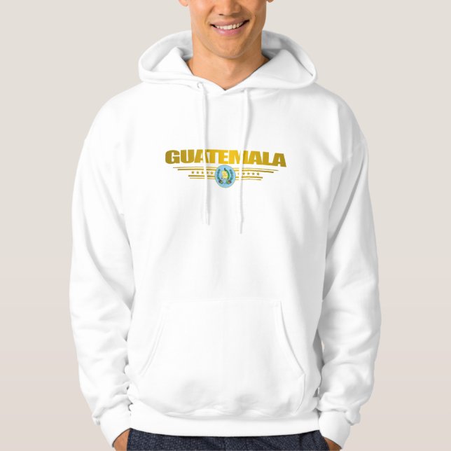 "Guatemala Pride" Shirts Tröja Med Luva (Framsida)