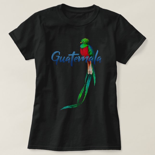 Guatemala quetzal t shirt (Design framsida)