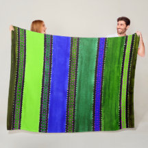 Guatemala Rainbow Flec Blanket