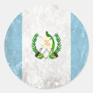 Guatemala Runt Klistermärke