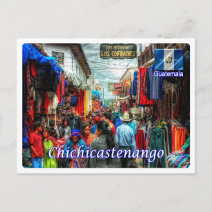 Guatemala - Santo Tomás Chichicastenango - Vykort