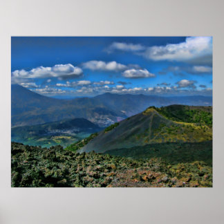 Guatemala Scene Skriv ut Poster