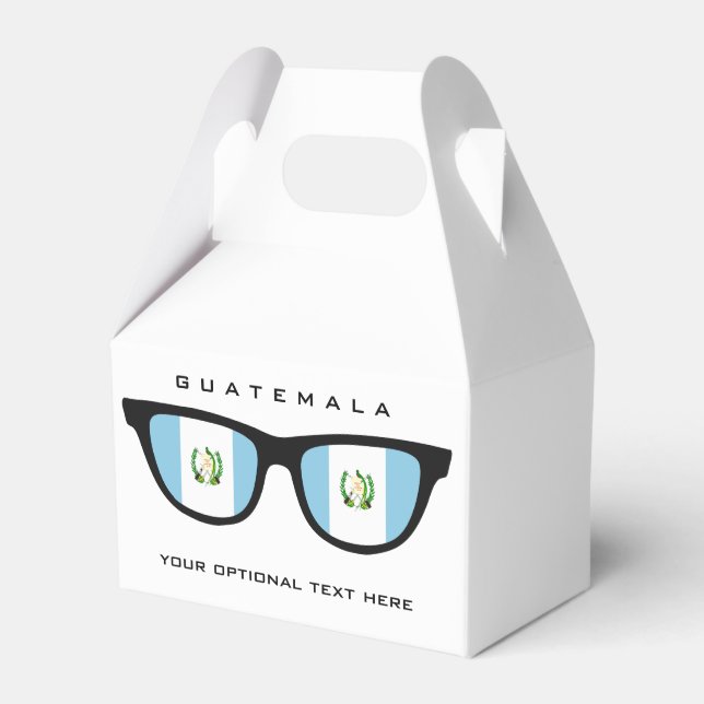Guatemala Shades anpassningsbar text och färg-förm Presentaskar (Framsidan Sidan)