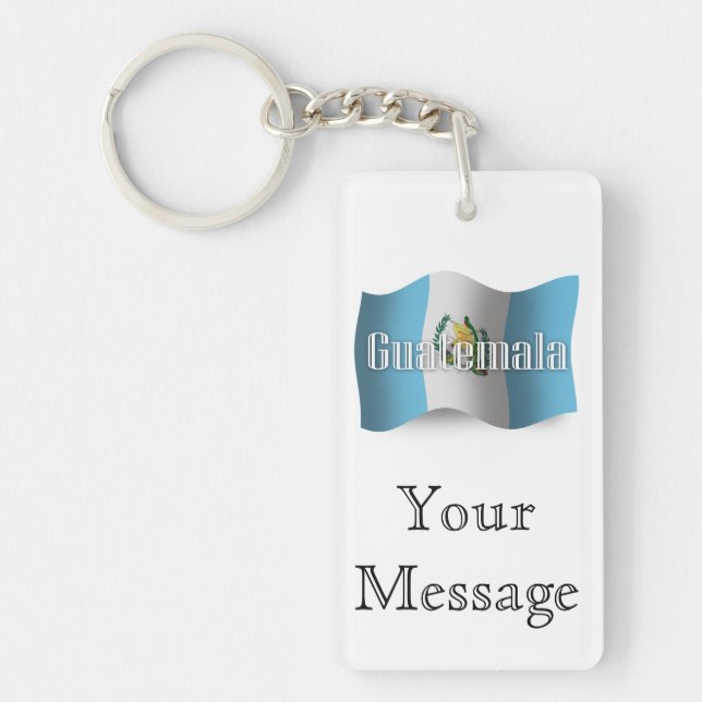 Guatemala som vinkar flagga (Framsidan)