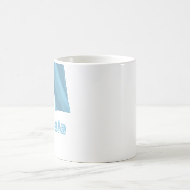 Guatemala som vinkar flagga med namn kaffemugg (Center)