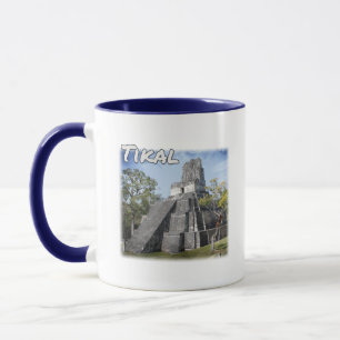 Guatemala Tikal Ruins Temple Mugg