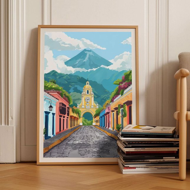 Guatemala Tryck Guatemala Illustration Guatemala (Skapare uppladdad)