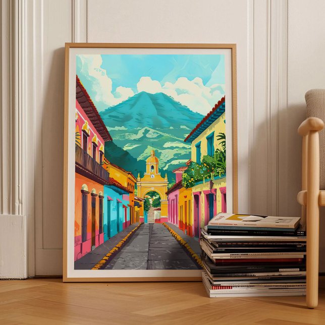 Guatemala Tryck Guatemala Illustration Guatemala (Skapare uppladdad)