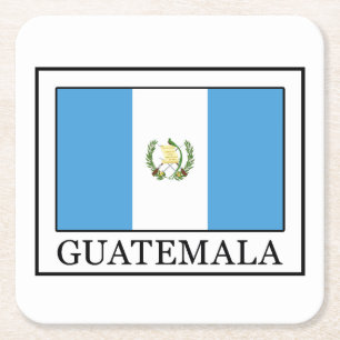Guatemala Underlägg Papper Kvadrat