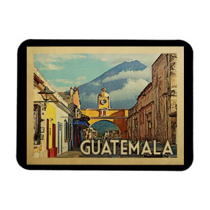 Guatemala vintage resor magnet