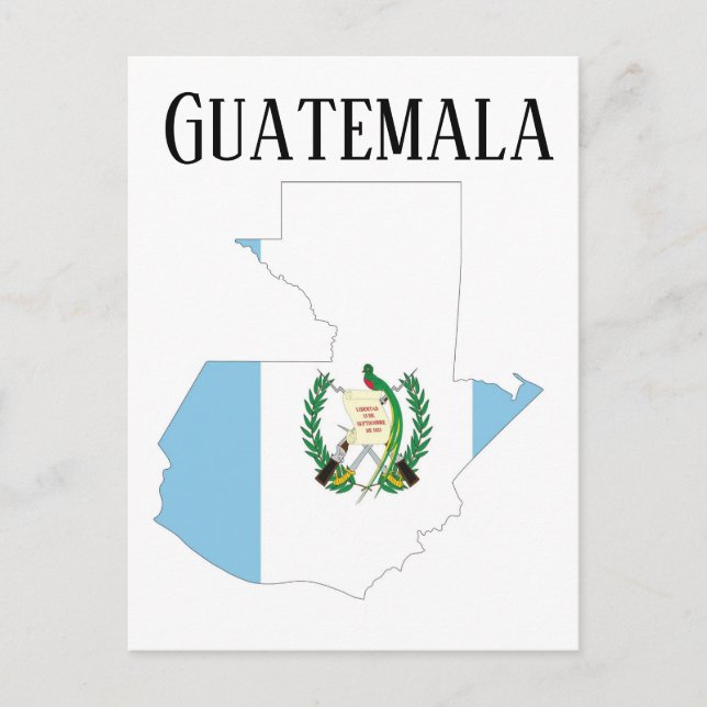 Guatemala Vykort (Framsida)