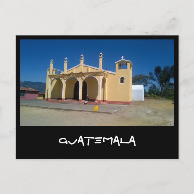 Guatemala Vykort (Framsida)
