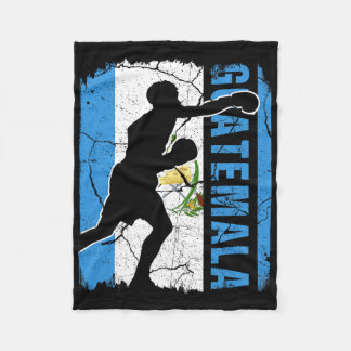 Guatemalan Boxing Team Guatemala Flagga Boxing Glo Fleecefilt