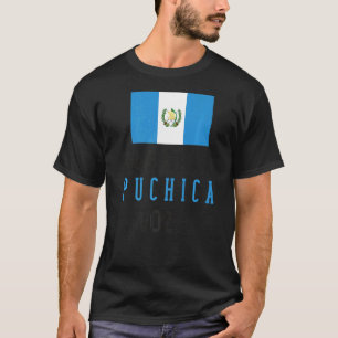 Guatemalan Flagga Guatemala Chapin Alan Gran Puc T Shirt