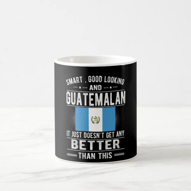 Guatemalan Flagga Guatemala Proud Guatemalan Roots Kaffemugg (Center)