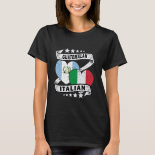 Guatemalansk italiensk shierarki Guatemala och Ita T Shirt