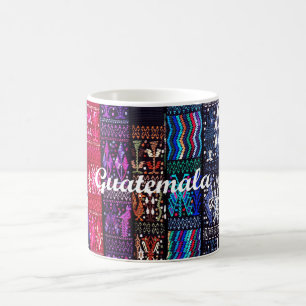 Guatemalanska textildesigner kaffemugg