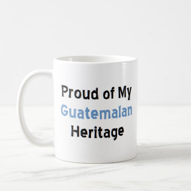 Guatemalanskt arv kaffe mugg (Vänster)