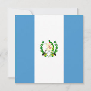 Guatemalas Flagga Inbjudningar