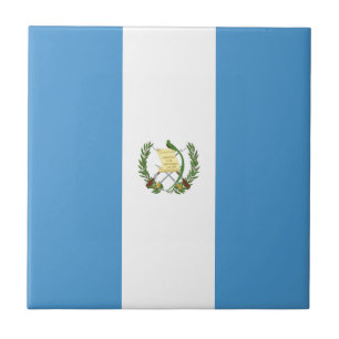 Guatemalas flagga kakelplatta