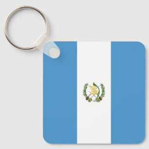 Guatemalas flagga nyckelring