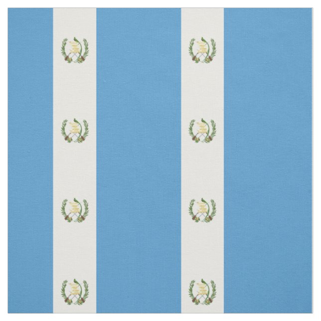 Guatemalas flagga tyg (Provkarta)